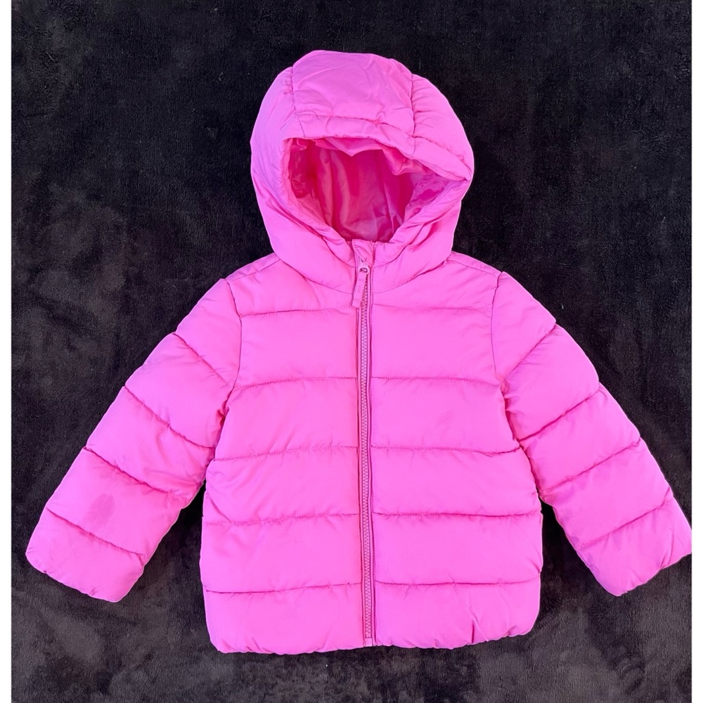 The Children’s PlacePink Hooded Winter Puffer Jacket Size 4T